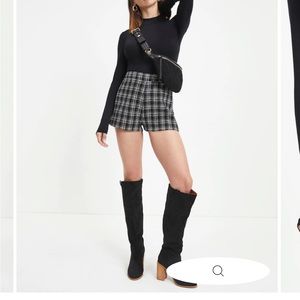 Super cute tweed high waisted shorts